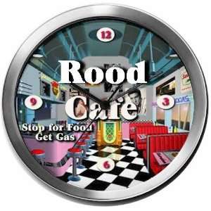  ROOD 14 Inch Cafe Metal Clock Quartz Movement Kitchen 