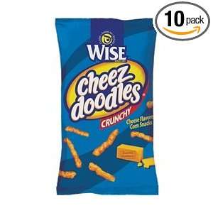 Wise Crunchy Cheez Doodles, 8.5 Oz Bags (Pack of 10)  