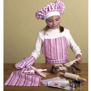    Bella Bistro Deluxe Chef Set with Apron and Oven Mitt Toys & Games