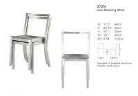 EMECO ICON CHAIR NEW FROM THE FACTORY  LIFETIME WARRANTY FROM FACTORY 