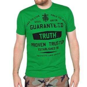  Truth Soul Armor Station T Shirt   Large/Heather Green 
