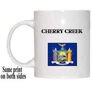  US State Flag   CHERRY CREEK, New York (NY) Mug 