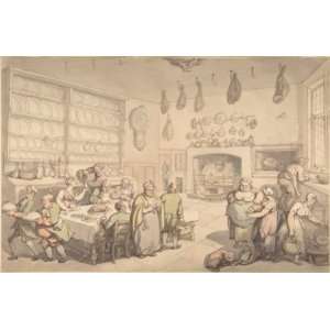 FRAMED oil paintings   Thomas Rowlandson   24 x 16 inches 