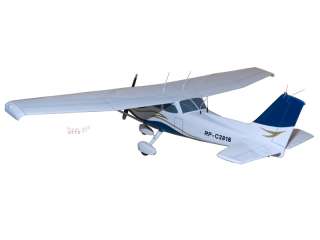 Cessna 172M RP C 2818 Wood Desktop Airplane Model  
