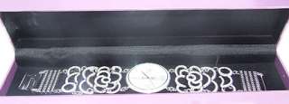 pave set crystal large number watch nib new suzanne somers