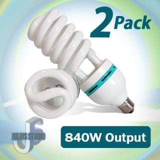 Bulb pack 6500K 105W Lumenex Studio Photo Light Bulbs 847263072944 