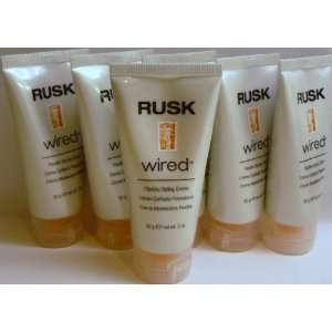  Rusk Wired Styling Cream, 2 Ounce Tubes (Pack of 6 