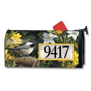  Mailwraps Summer Chickadees MailWrap Mailbox Cover with 