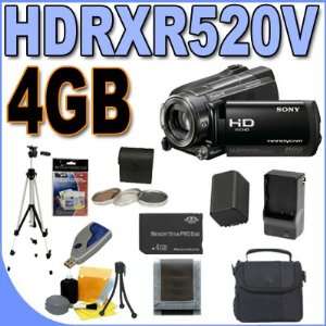  Sony HDR XR520V 240GB HDD High Definition Camcorder w/12x 