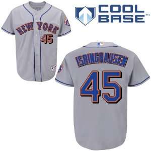 Jason Isringhausen New York Mets Authentic Road Cool Base Jersey By 