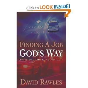   into the HOV Lane of Your Career [Paperback] David Rawles Books