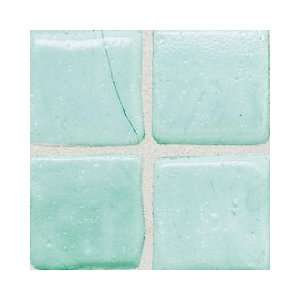 Daltile Sonterra Mint Iridescent 1 x 1 Glass Mosaic Tile 