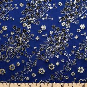  29 Wide Chinese Silk Brocade Flowers Royal Fabric By The 