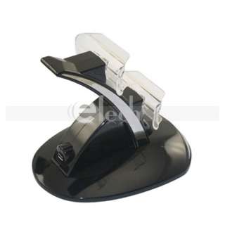   Dual Charger Controller Stand Charging for Playstation 3 PS3  