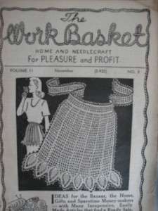   Workbasket Magazines Needlecraft Crochet First Issues Vol. II  