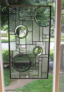 Charmed Clear Stained Glass Windows Panel Original  