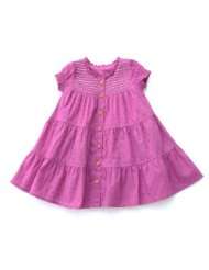 Kite Kids Baby Girl Tiered Button Through Dress