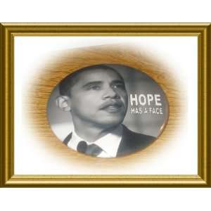    campaign pin pins buttons obama hope has a face 3 
