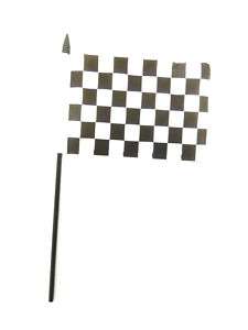 Checkered 4x6 inch Flag / Checkered Flag  
