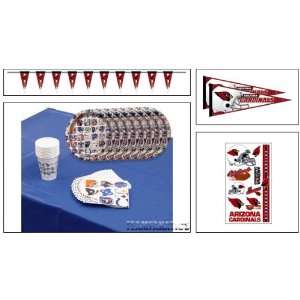   Platinum Football Theme Party Supplies Package