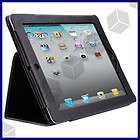 Black Leather Flip Case Smart Cover w/ Stand For Apple 