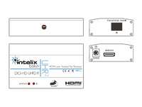 Intelix DIGI HD UHR2 HDMI Balun / Extender over Cat 5/6  