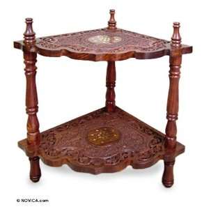  Wood corner table, Details (medium)