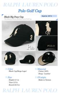 Tennis Golf Black Color Cap with Beige Color Fine Small Logo Polo Cap 