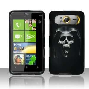 GRIM REAPER Hard Rubber Feel Plastic Design Case for HTC HD7 (T Mobile 