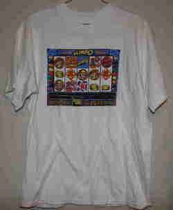 Slingo Video Slot Machine Licensed Tshirt L Casino  