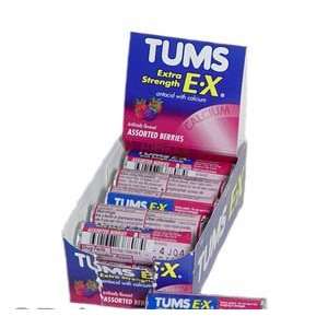  Tums 12 Pk. Xtra Strength Berries Assorted