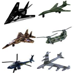  InAir Modern Planes 6 Piece Set   Assortment 2 Toys 