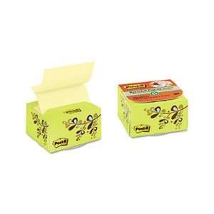  Post it® Greener Notes NOTE,POP UP, W/DISP,YEL