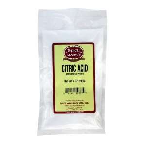 Citric Acid (Lemon Salt) 7oz  Grocery & Gourmet Food