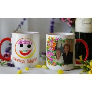  Mother Smile Alway Bright  Personalized Mugs /Custom Mug 