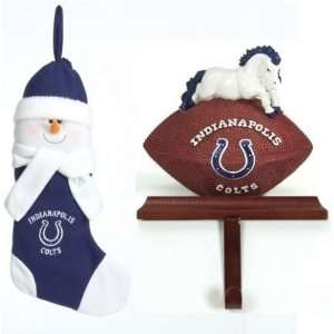  SC Sports NFL Indianapolis Colts 22 Snowman Christmas 