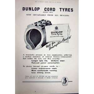   Advertisement 1922 Crossley Straker Motor Cars Dunlop