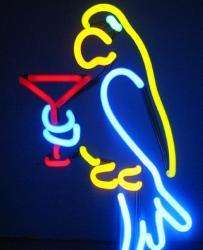 New 15x7 PARROT Light Up Neon Bar Sign Tropical Bird  