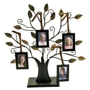  Small Family Tree with 4 Hanging Frames 