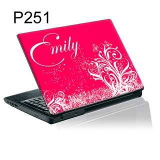 Personalised Laptop Skin Sticker Decal with YOUR NAME  