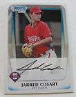 2011 BOWMAN CHROME JARED COSART ASTROS 1 PROSPECT CERTIFIED AUTO 