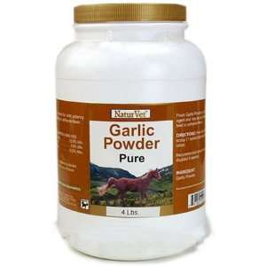    NaturVet Pure Garlic Powder(4 lbs. FOR HORSES)