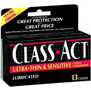  Special pack of 5 CLASS ACT LUBRICATED 91240 13 per pack 