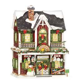 Dept 56 Snow Village Christmas Craft Cottage 55616  