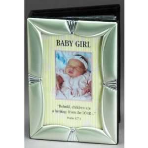 Baby Girl Photo Album Psalm 273 Behold Children are a Heritage from 