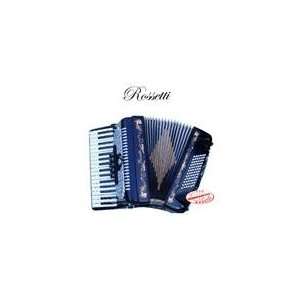  Rossetti Piano Accordion 72 Bass 34 Keys 5 Switches Tiger 