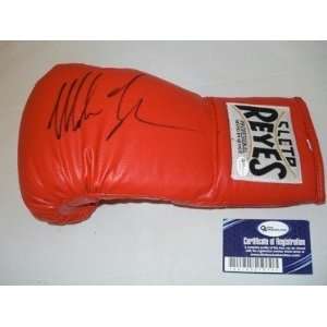 MIKE TYSON Signed left hand Cleto Reyes Boxing Glove OA   Autographed 