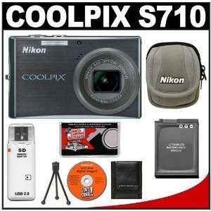  Nikon Coolpix S710 14.5 Megapixel Digital Camera (Graphite 
