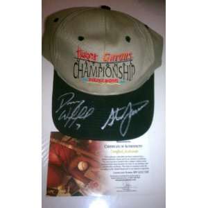  Danny Wuerfull and Steve Spurrier Dual Signed Gators Hat 
