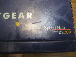 Netgear DS309 10/100Mbps Dual Speed Hub  